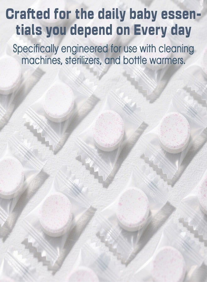 xcivi 40 Count Descaling Tablets Descales Compatible with Momcozy, Baby Brezza Bottle Washer, Descaling Tablets for Milk & Limescale Removal, Effective for GROWNSY Bottle Washer, Warmer, Sterilizer - Image 3